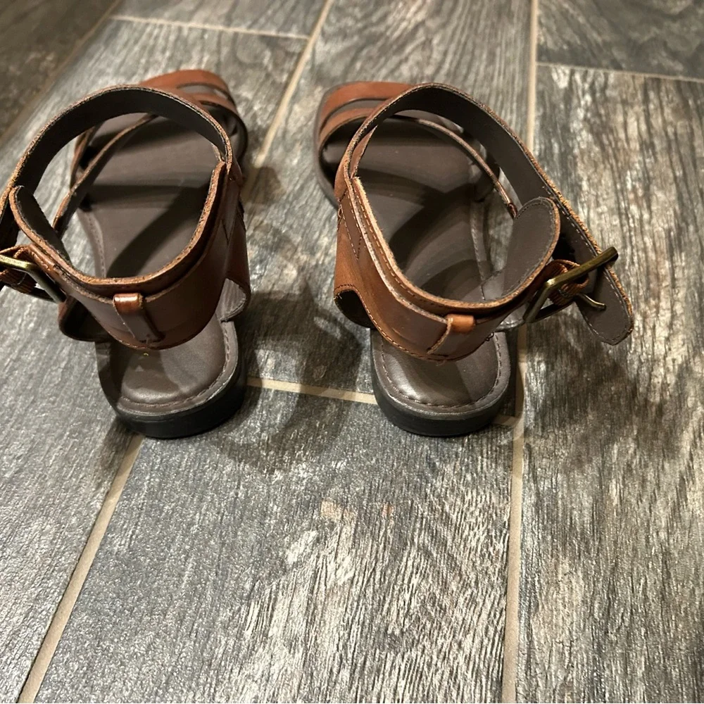 Leather Gladiator Sandals - Picture 5 of 5